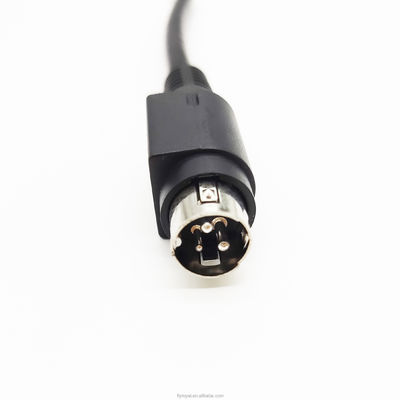 3P Male Audio 3 Pin DIN Cable di alimentazione Multimedia Speaker