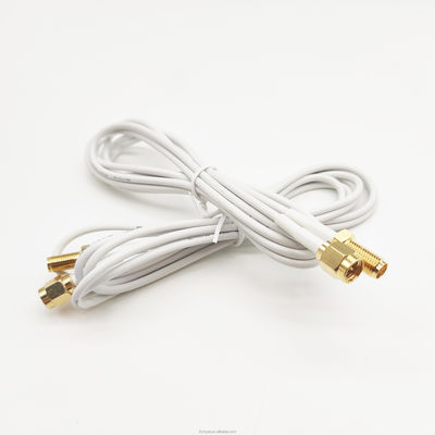 Cable coassiale RF ad alta frequenza SMA maschio a RP SMA femmina estensione ad angolo destro