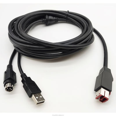 Cable USB alimentato 24V 24V per la stampante a cavo USB-B
