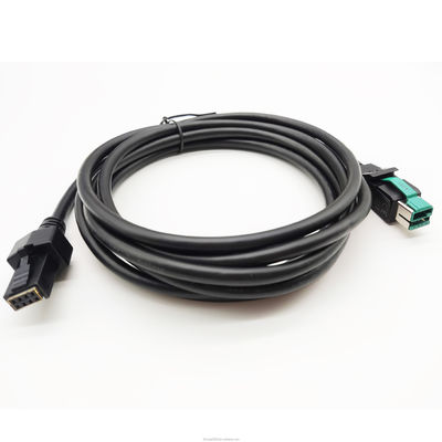 Cable per stampante USB alimentato da 12V a 24V da 12V a 2X48P 1M-5M UL20276