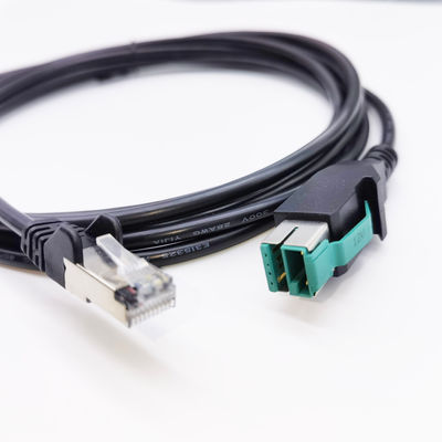 1m 1.5m 12V 24V alimentato con cavo USB maschio a RJ45 per tablet