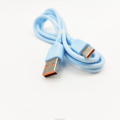 Logo a colori personalizzati Cable USB C di ricarica veloce Cable maschile USB A a tipo C Cable