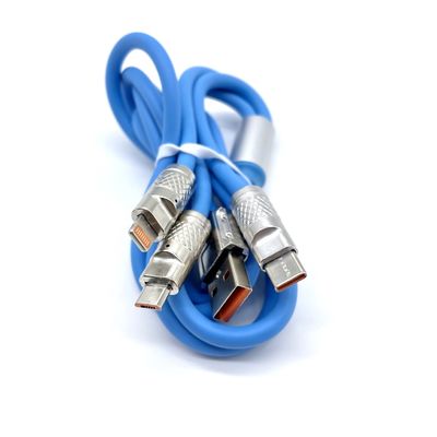 USB 3 in 1 Cable di carica dati 3A 5A Carica rapida
