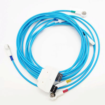 Cavi medici ECG 4,0 mm ECG Snap To 2,54 connettore filo medico