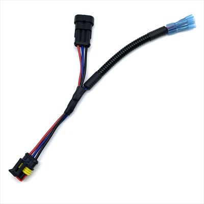 Assemblaggio di cablaggio su misura per veicoli Armatura di fili per autoveicoli Armatura di fili per autoveicoli con connettori multifunzioni