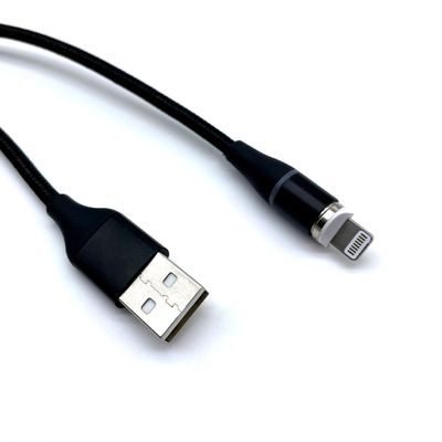 Cable USB magnetico a ricarica rapida 3-in-1 con protezione da treccia e giacca TPE